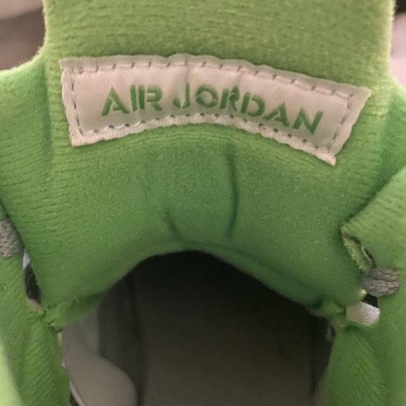 Air Jordan gray /silver reflective material size 4.5 - Picture 10 of 11